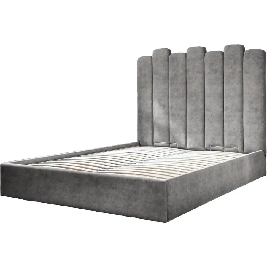 Miuform Polsterbett mit Bettkasten Dreamy Aurora, grau