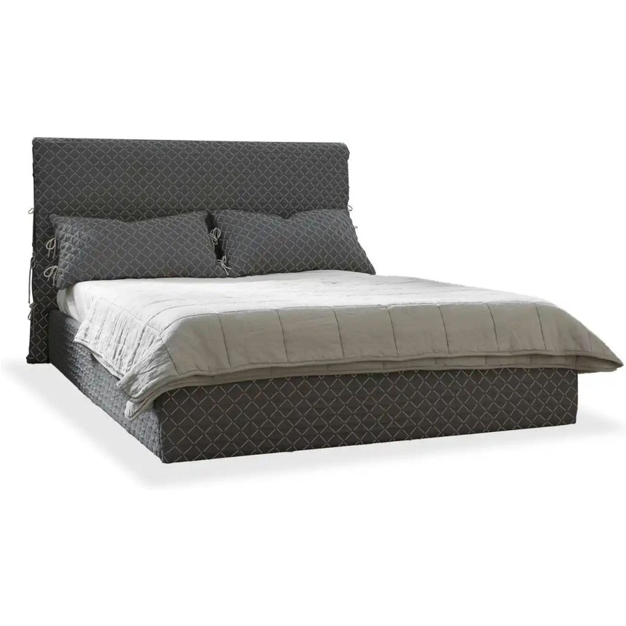 Miuform Polsterbett gemustert Sleepy Luna, grau