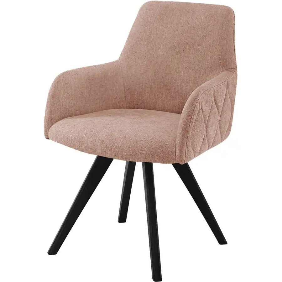 Woodford Esszimmerstuhl Damask, rosa/pink