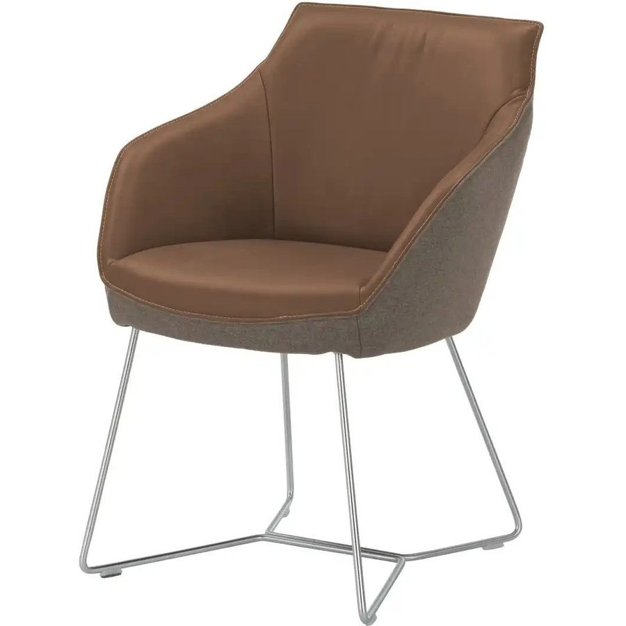 KOINOR Armlehnstuhl Dining System 2, braun