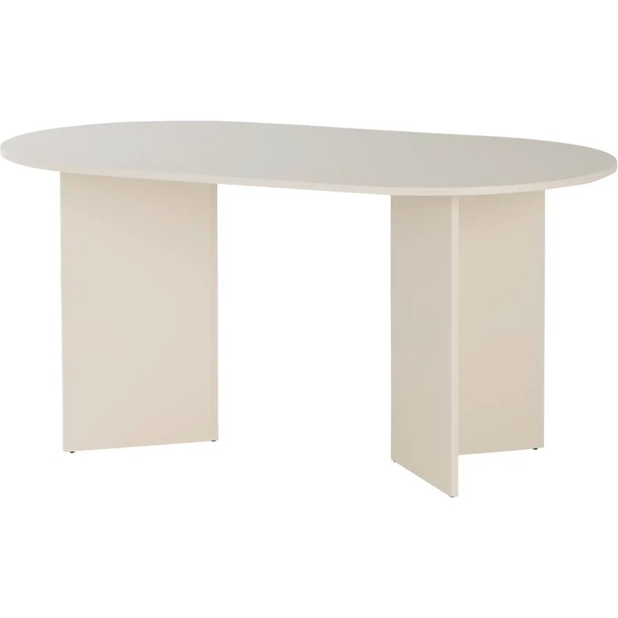 Ovaler Esstisch Steve, beige