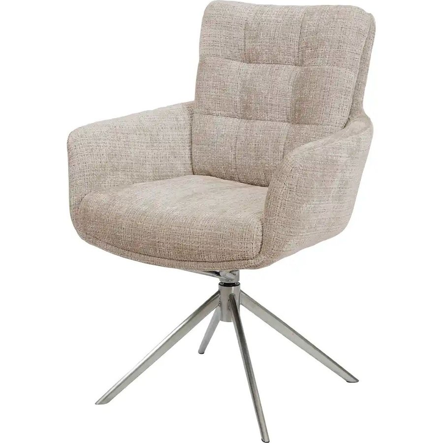 Drehstuhl Burela, beige
