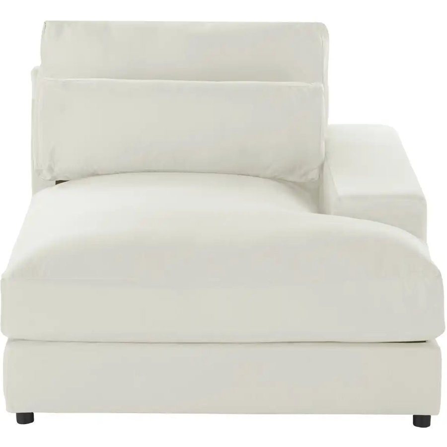 Element Ottomane mit Armlehne rechts Branna, beige