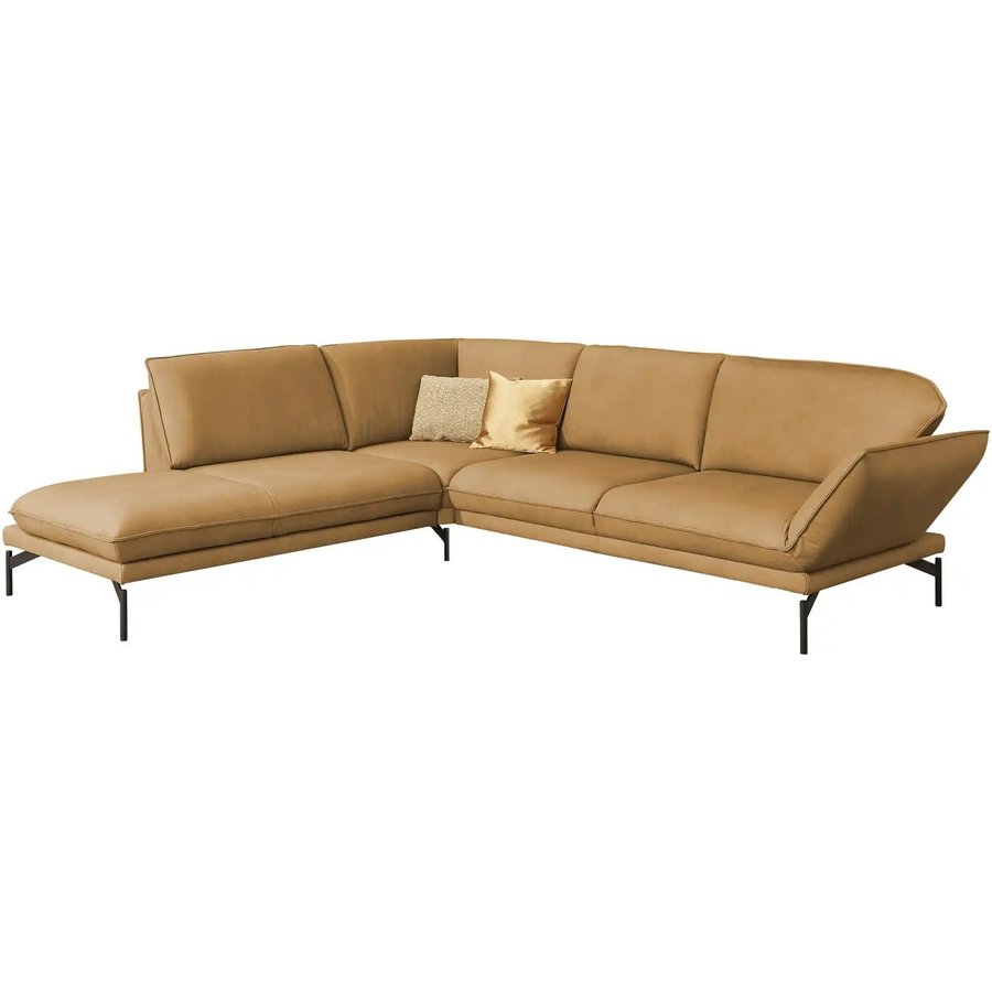 himolla Ecksofa 1478, gelb