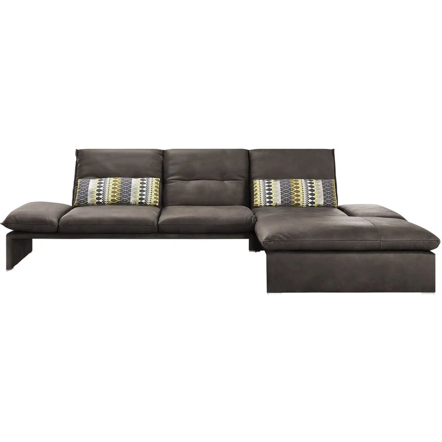 KOINOR Leder-Ecksofa Humfrey, braun