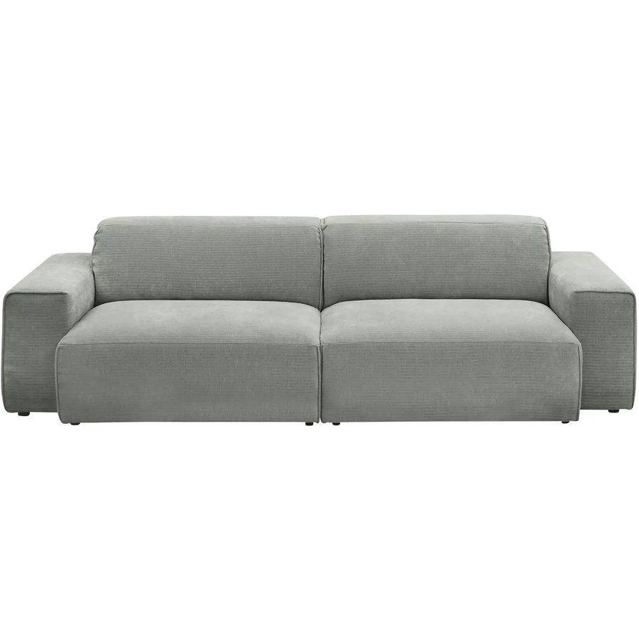 Gray & Jones Einzelsofa im Trendstoff Baltic Breeze, grau