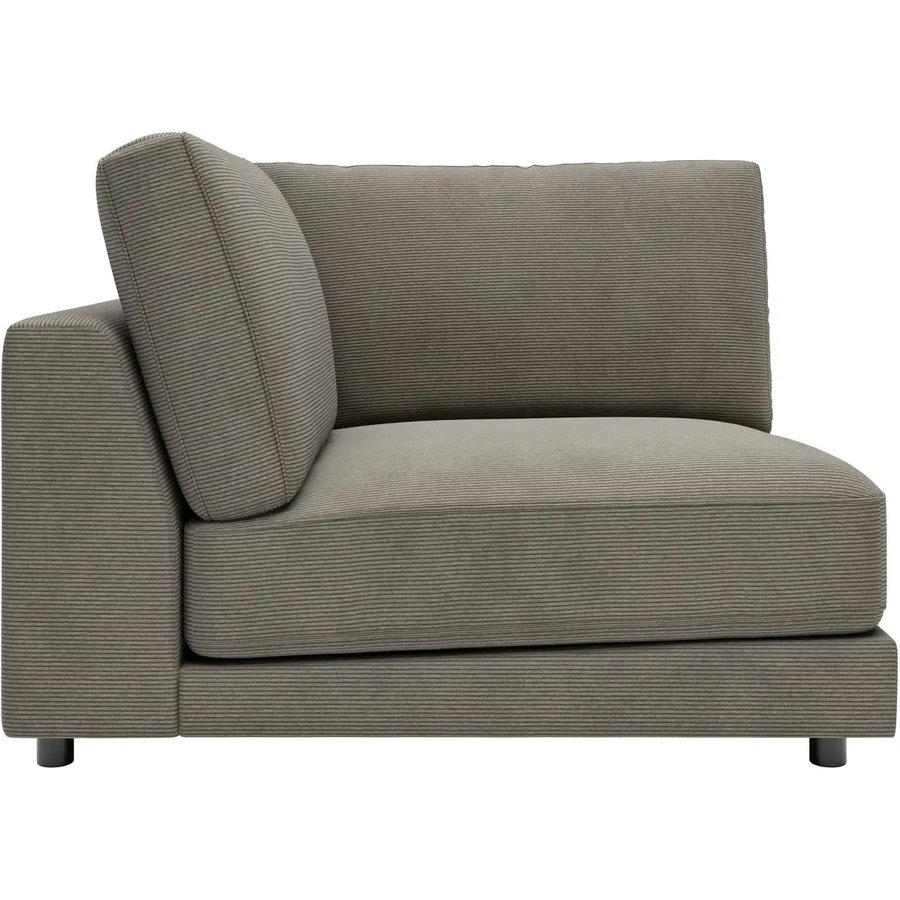 Jette Home Element Ecke in Feincord Sila, grau