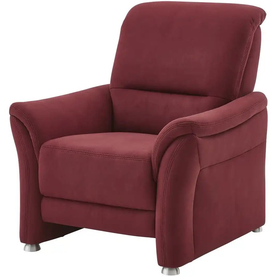 meinSofa Sessel Monika, rot