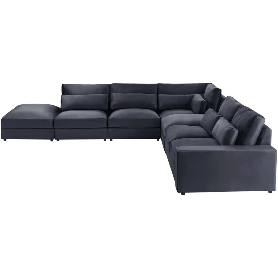 Ecksofa Branna, grau