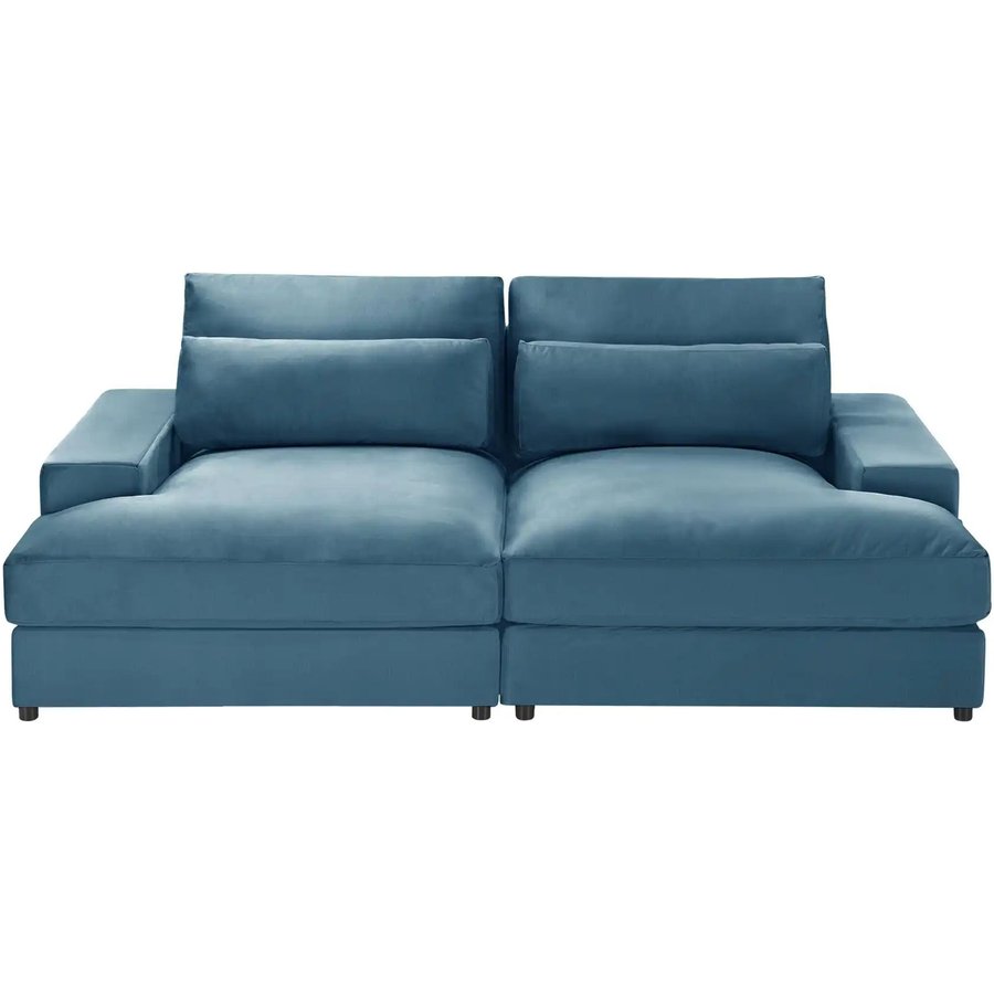 Lounge Sofa Branna, blau