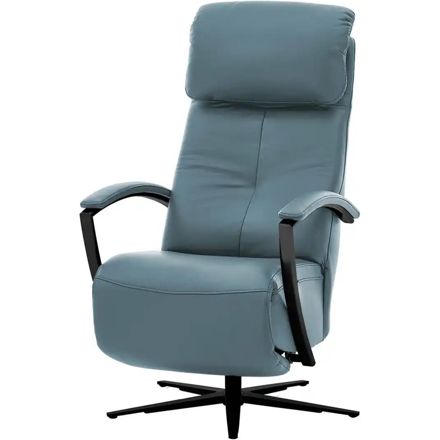 Hukla Relaxsessel Leder Pierre, blau