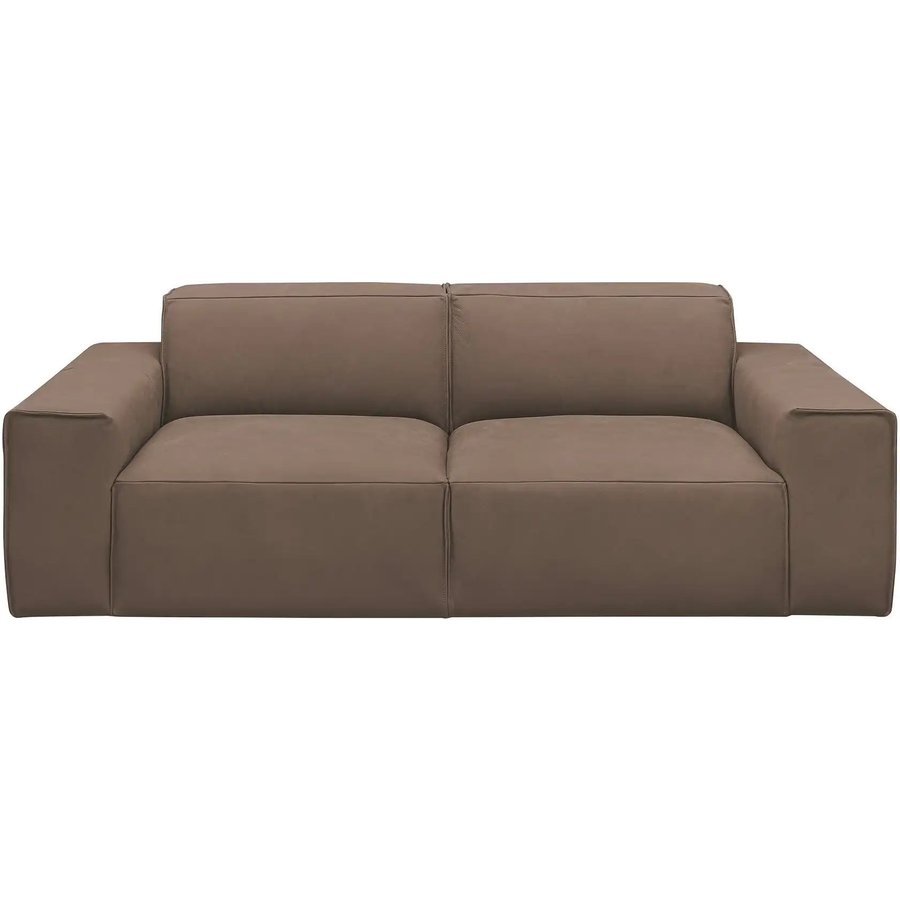 Gray & Jones Einzelsofa im Trendstoff Baltic Breeze, braun
