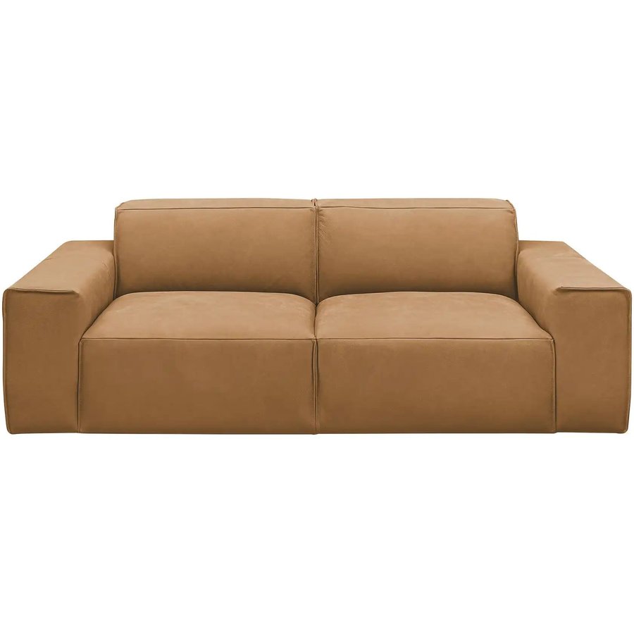 Gray & Jones Einzelsofa im Trendstoff Baltic Breeze, braun