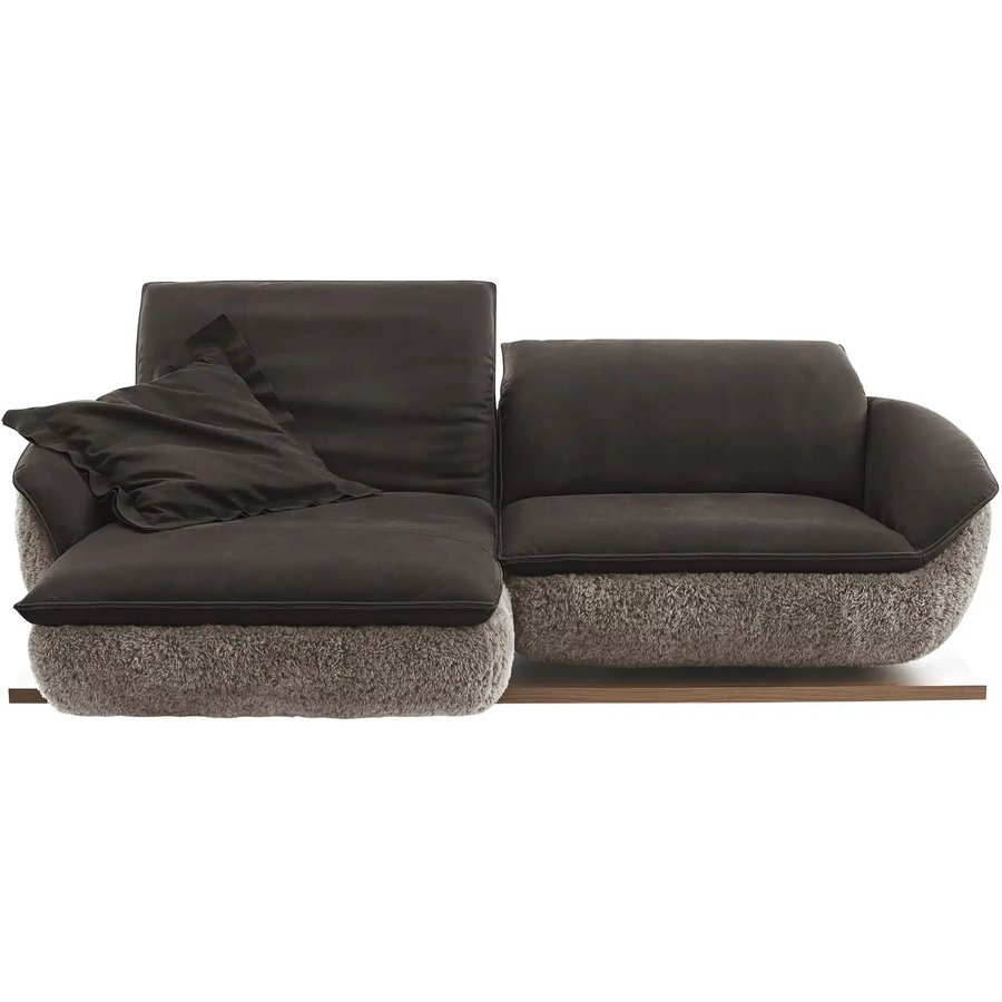 KOINOR Ecksofa Mooove, braun