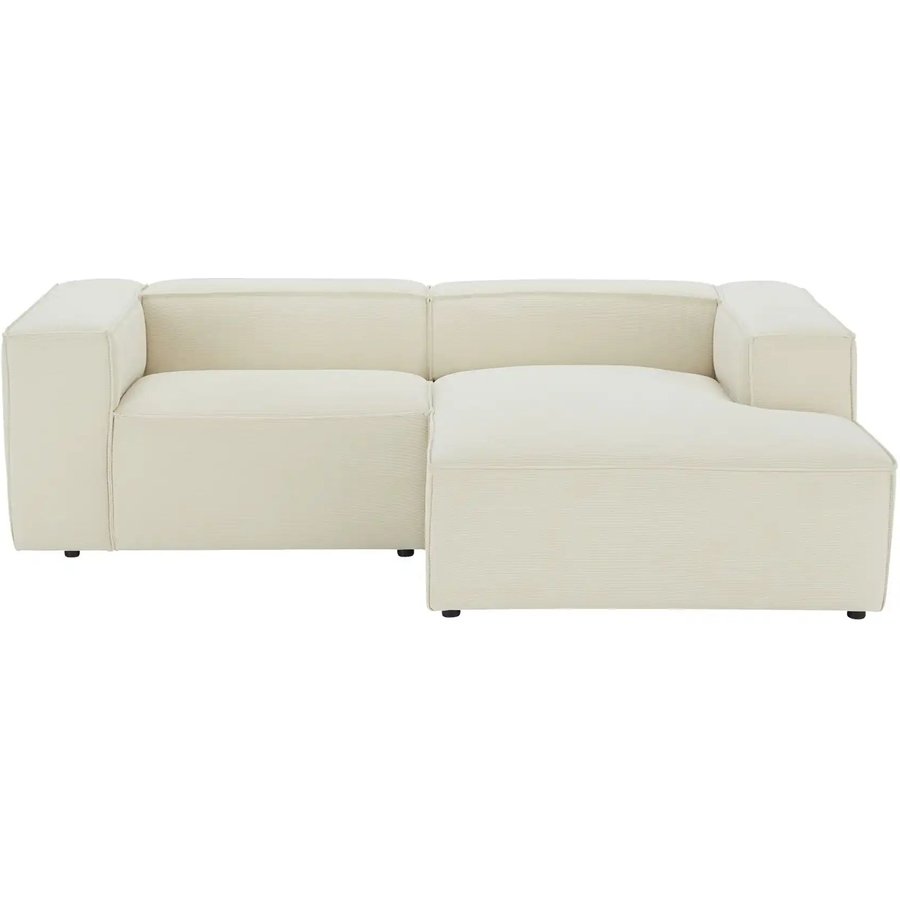 Ecksofa Relana, weiß
