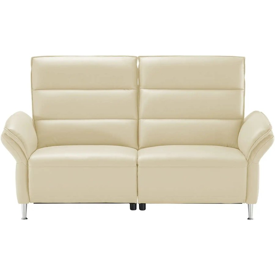 Wohnwert Einzelsofa Leder Marlena, creme