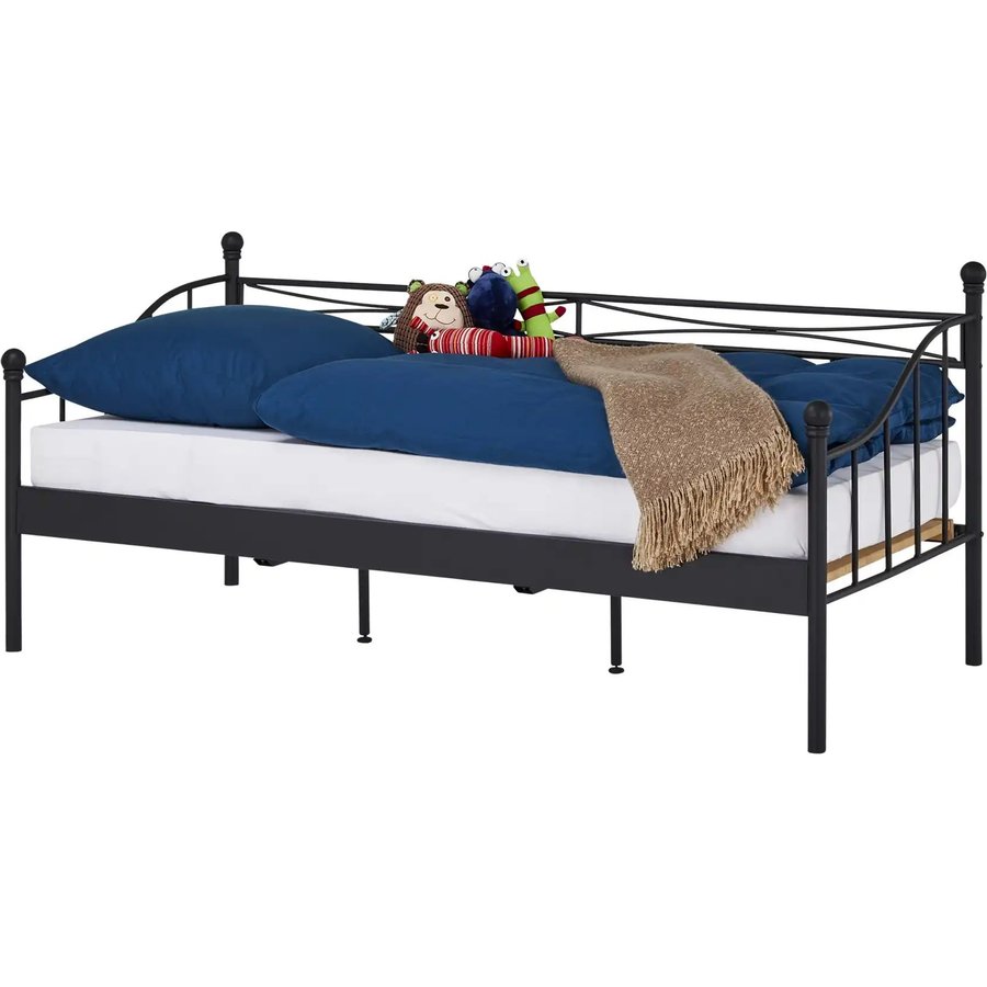 Metallbett-Gestell Luisa, schwarz