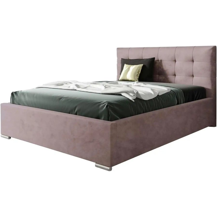 Polsterbett mit Bettkasten Play, rosa/pink