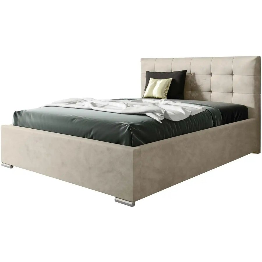 Polsterbett mit Bettkasten Play, beige