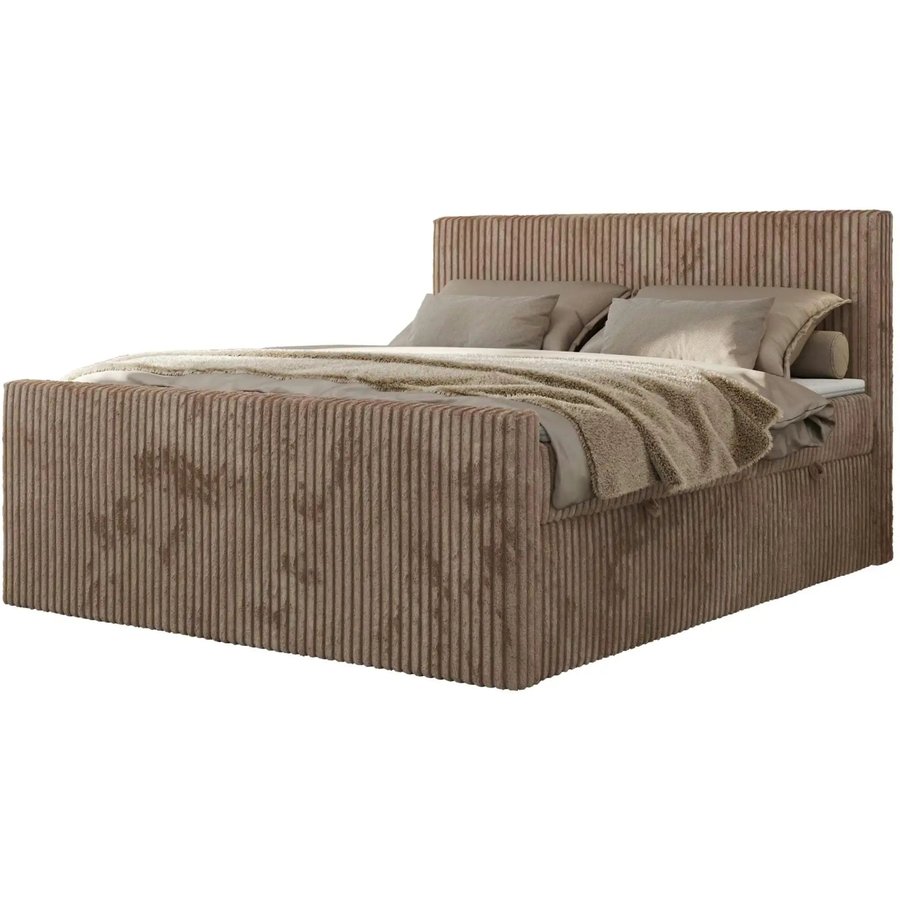 Boxbett mit Bettkasten Tiliano Duo, braun