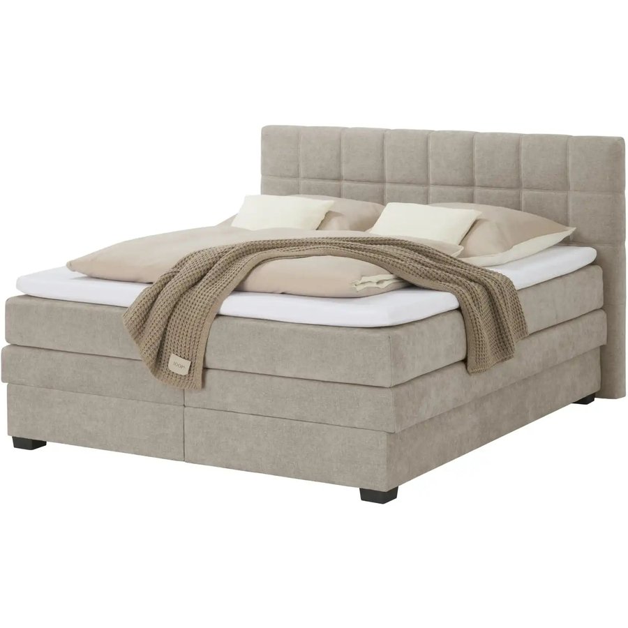 vanDoorn Boxspringbett mit Bettkasten Canto, beige