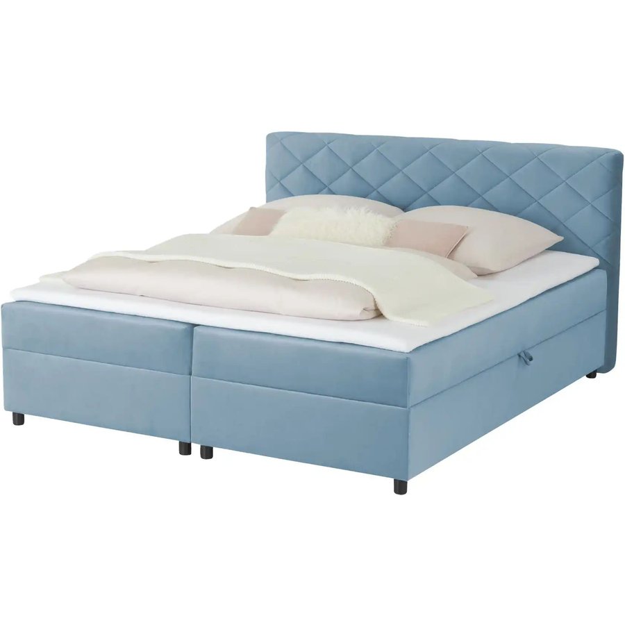 Boxbett mit Bettkasten Vegas II, blau