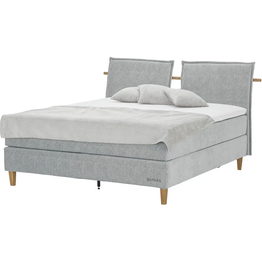 SKAGEN STUDIO Boxspringbett Voodie, grau