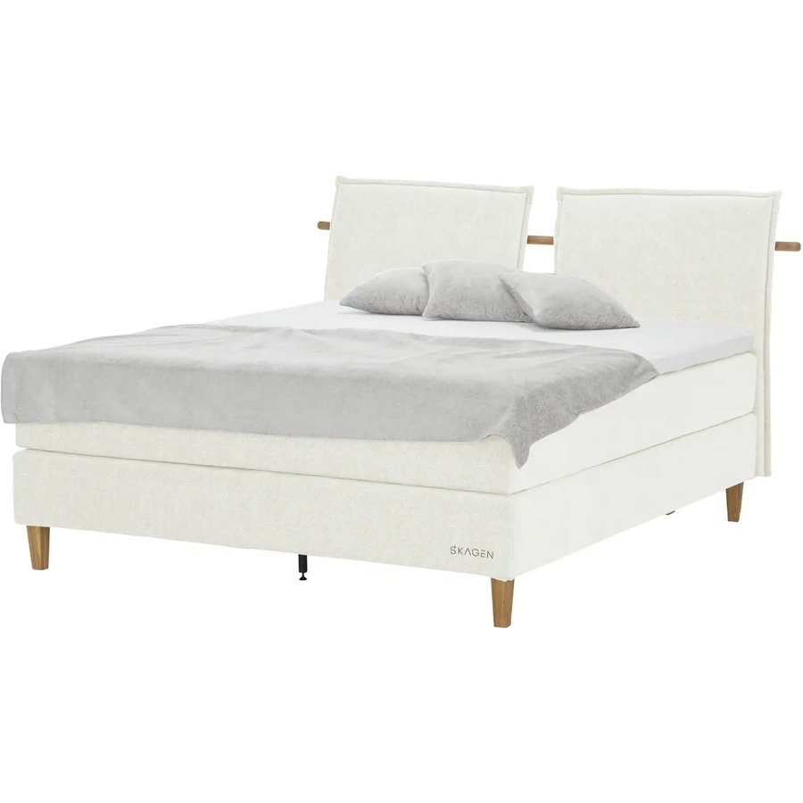 SKAGEN STUDIO Boxspringbett Voodie, creme