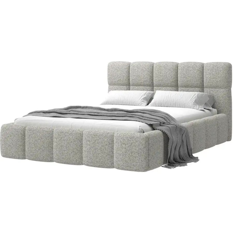 Selsey Polsterbett mit Bettkasten Cloudy, beige