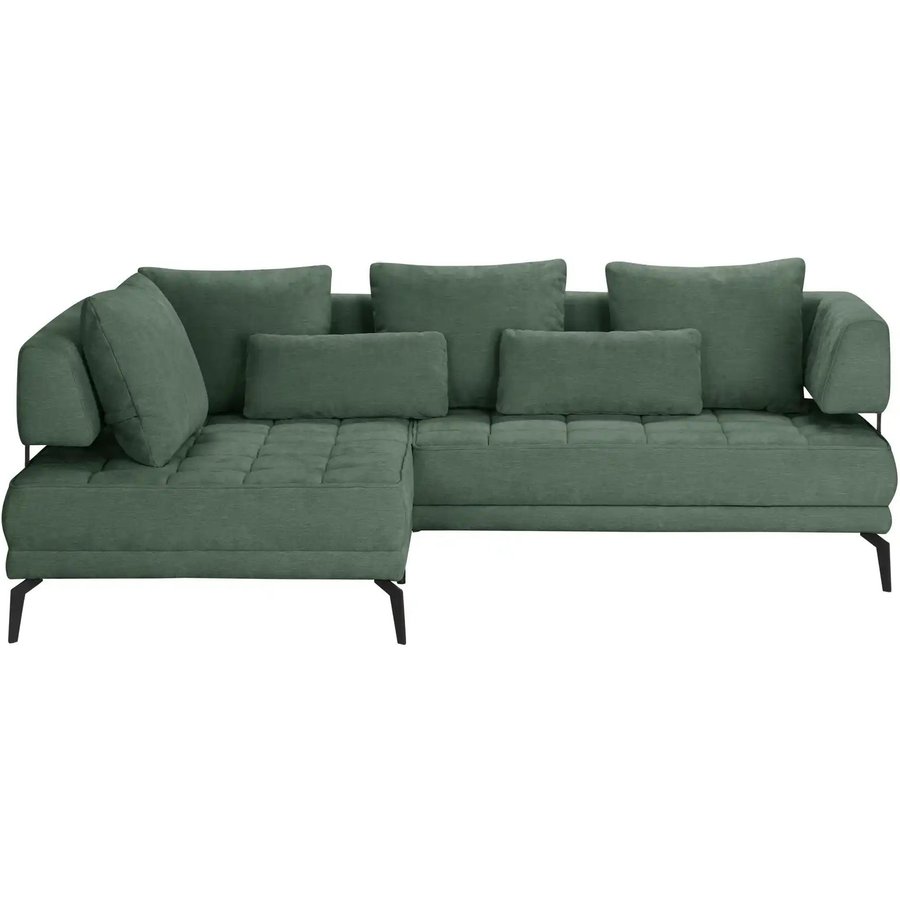 switch Ecksofa Giotto, grün