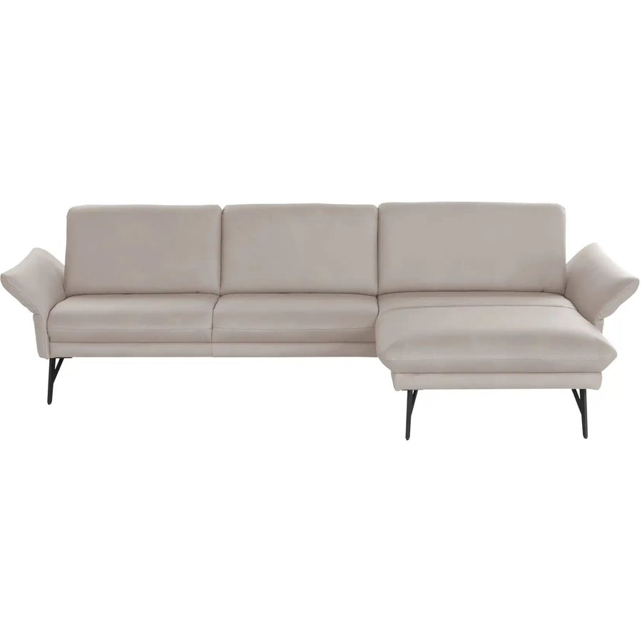 himolla Ecksofa Echtleder 1928, beige