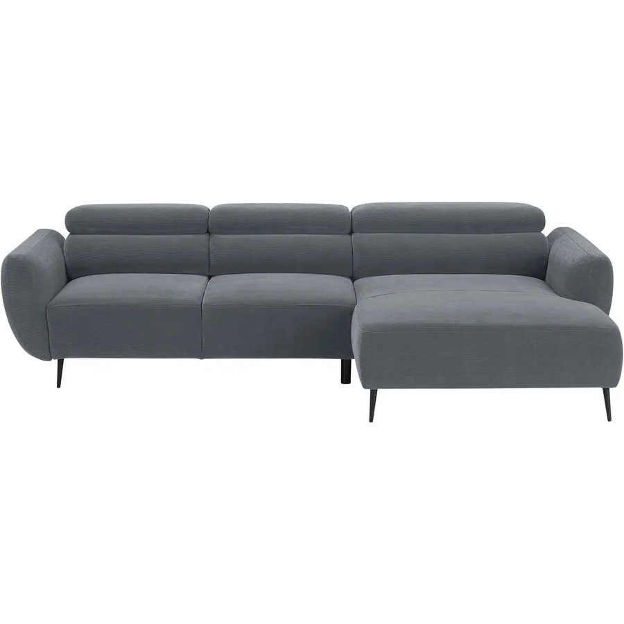 switch Ecksofa Allisson, grau
