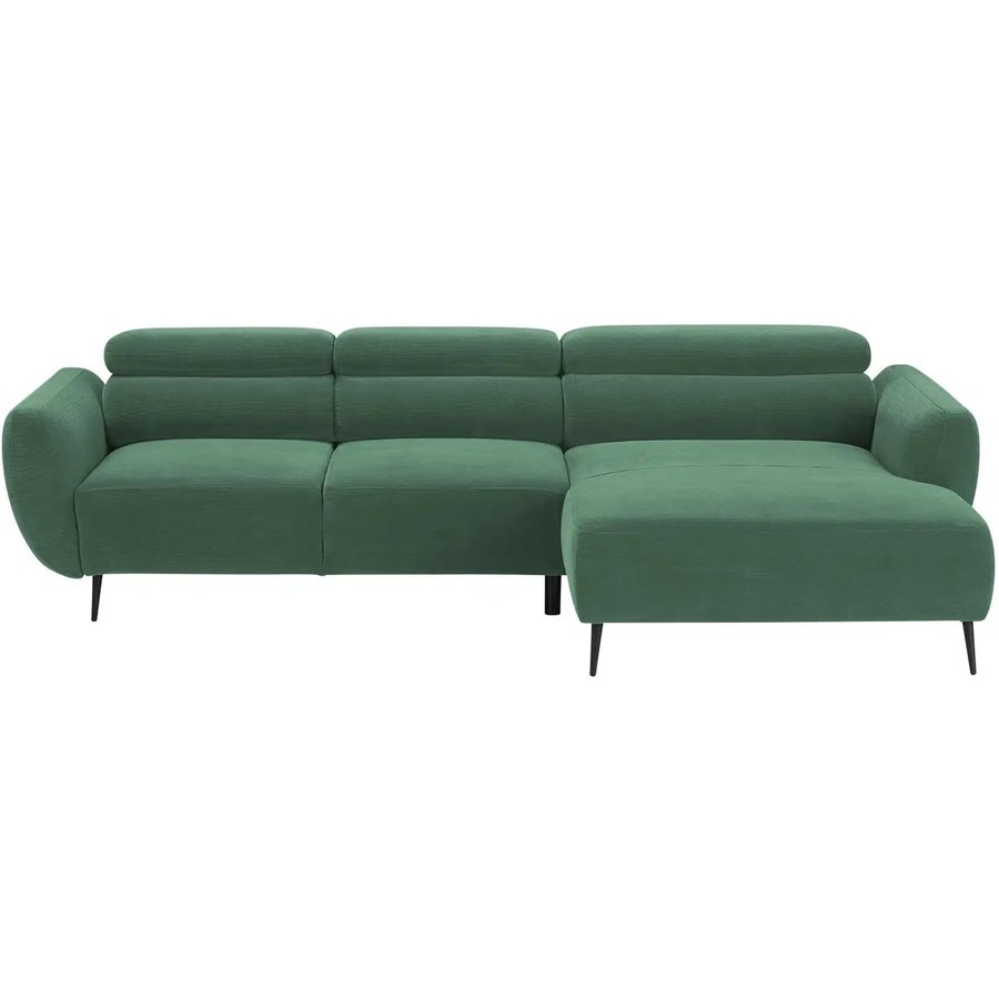 switch Ecksofa Allisson, grün