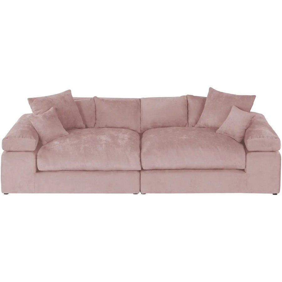 Big Sofa Lianea, rosa/pink