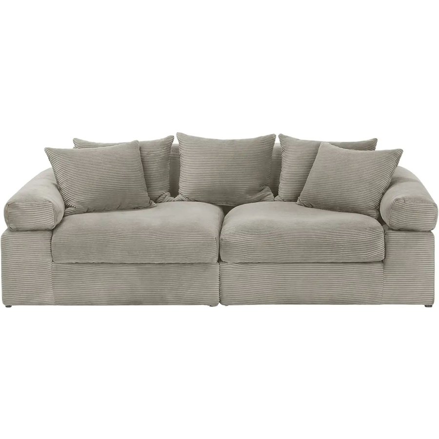smart Big Sofa Lionore, beige