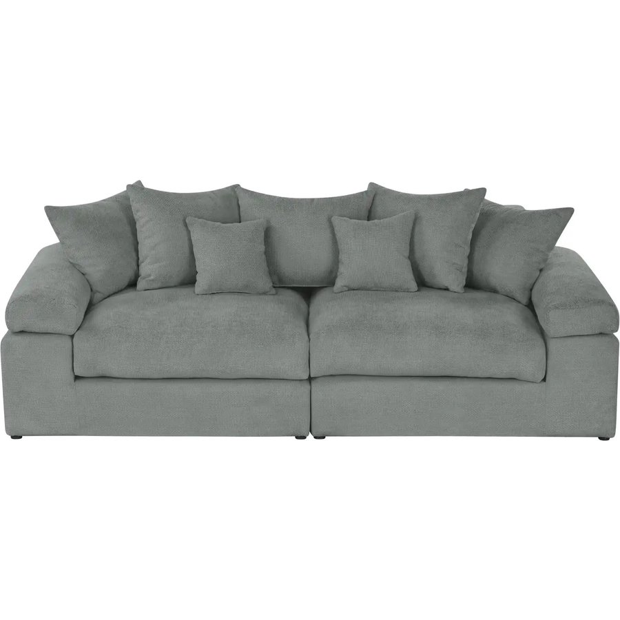 smart Big Sofa Lionore, grau