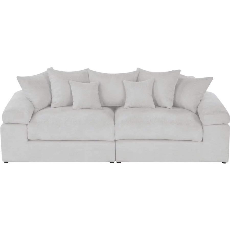 smart Big Sofa Lionore, grau