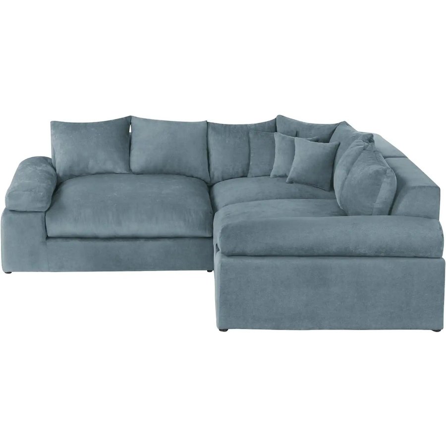 Ecksofa Whitney, blau