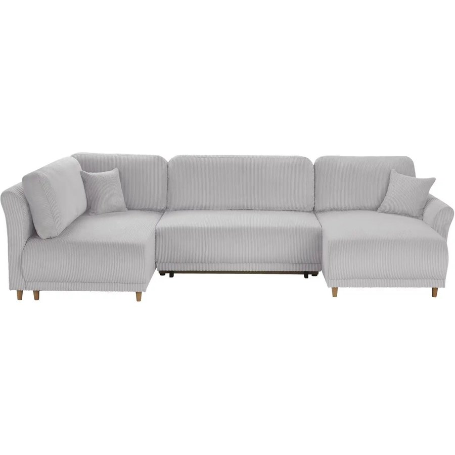Wohnlandschaft mit Funktion Malyn II, grau