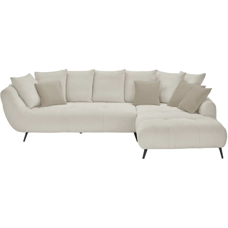 bobb Ecksofa Bellani III, creme