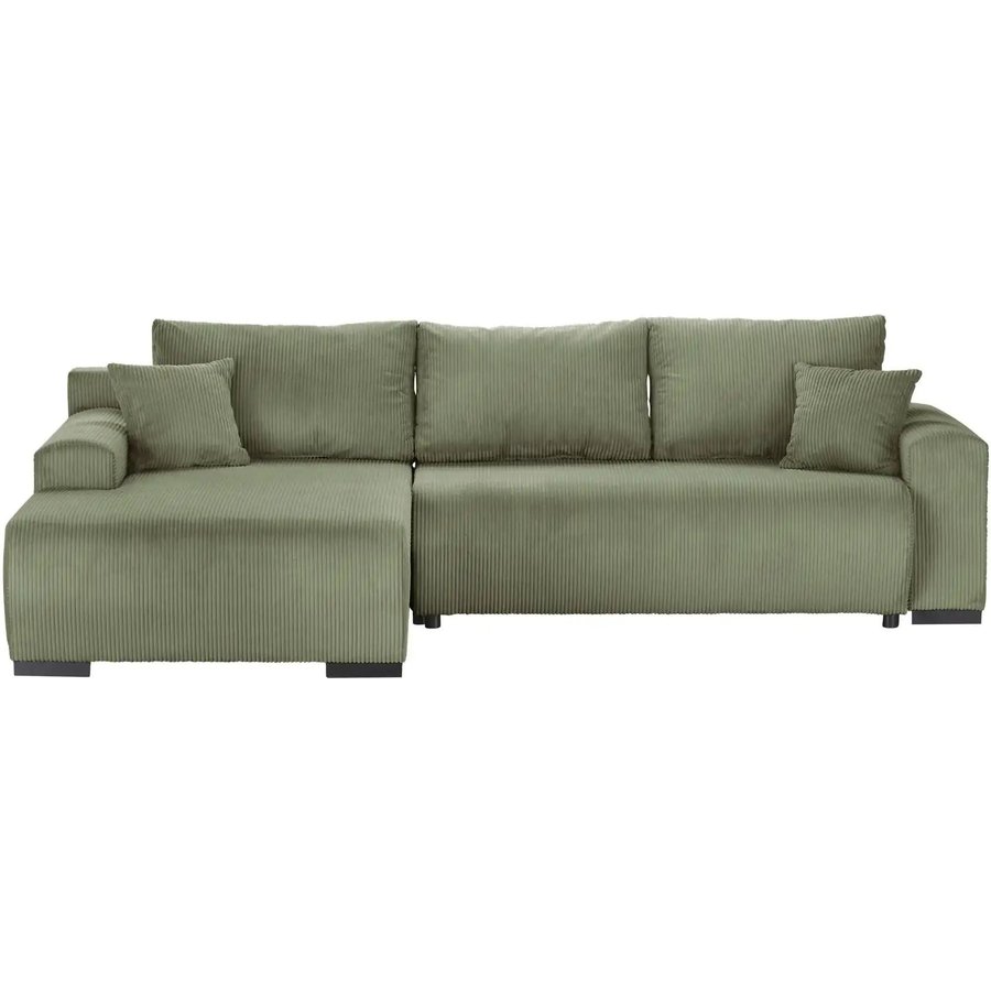 smart Ecksofa mit Schlaffunktion Nelly, grün