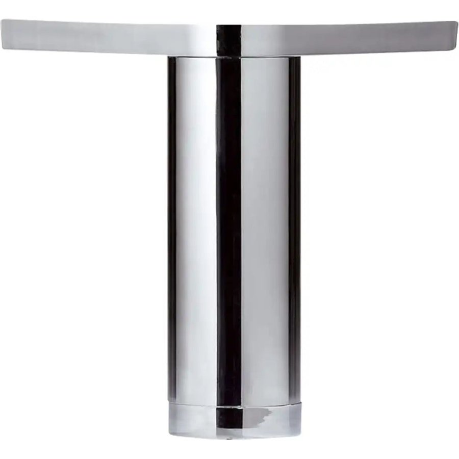 FineBuy Couchtisch Akazie Massivholz 120 cm rechteckig · Wohnzimmertisch mit natürlicher Baumkante und schwarzem X-Gestell aus Metall · Handgefertigter Industrial Tisch