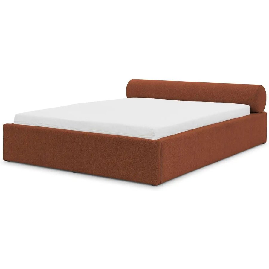 S-STYLE Polsterbett Josy, rot