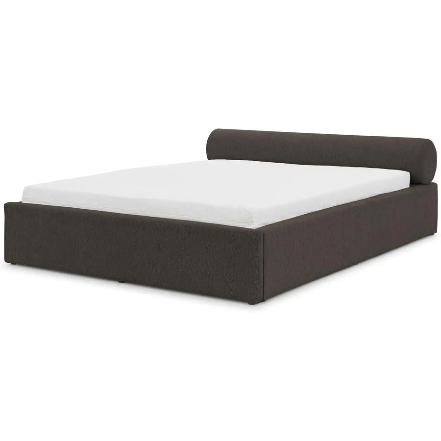 S-STYLE Polsterbett Josy, grau