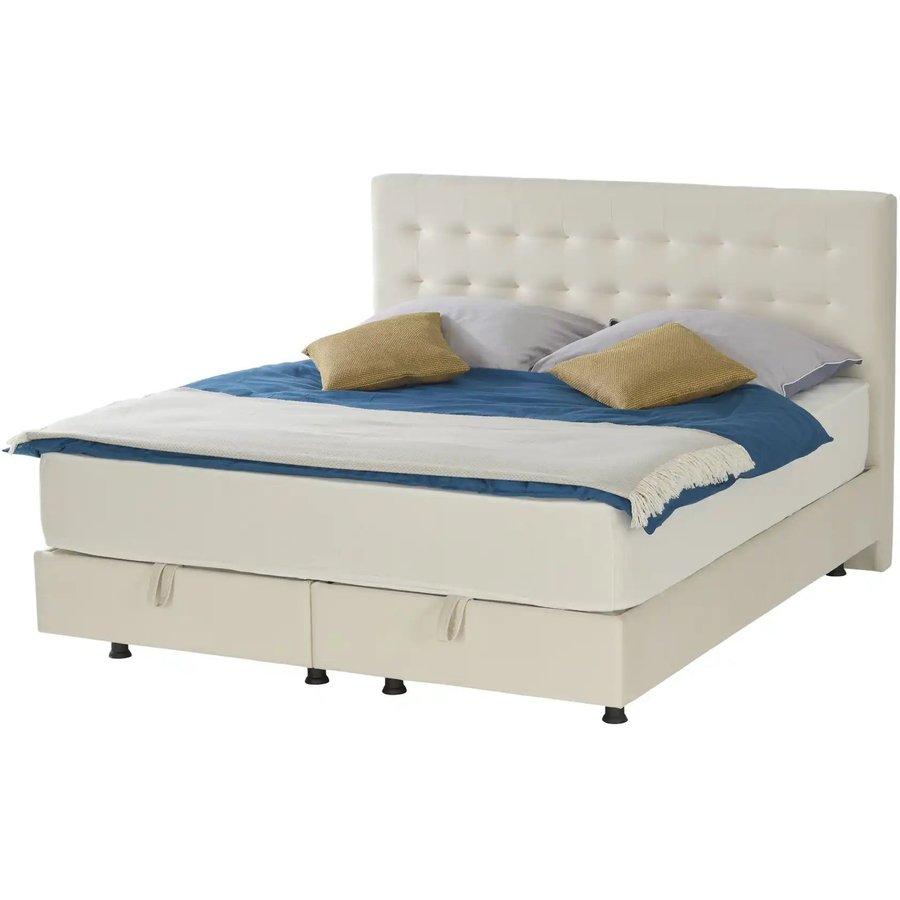 Polsterbett Genua, beige