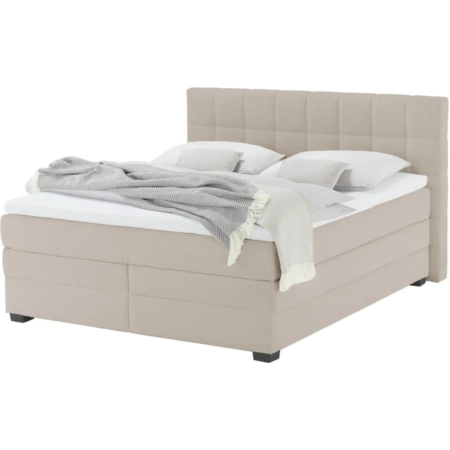 vanDoorn Boxspringbett mit Bettkasten Canto, beige