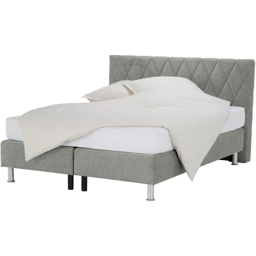 vanDoorn Boxspringbett Marcia, grau