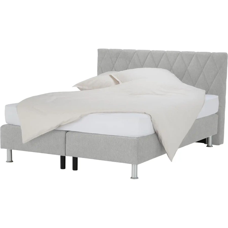 vanDoorn Boxspringbett Marcia, silber