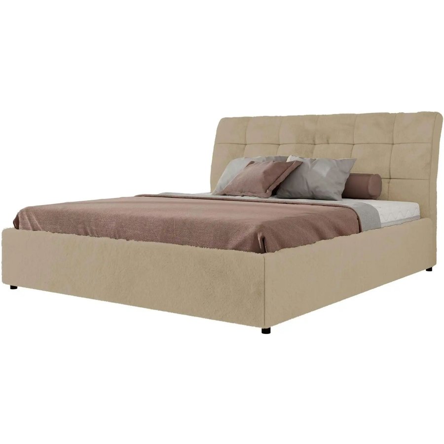 Polsterbett mit Bettkasten Gala Classic, creme