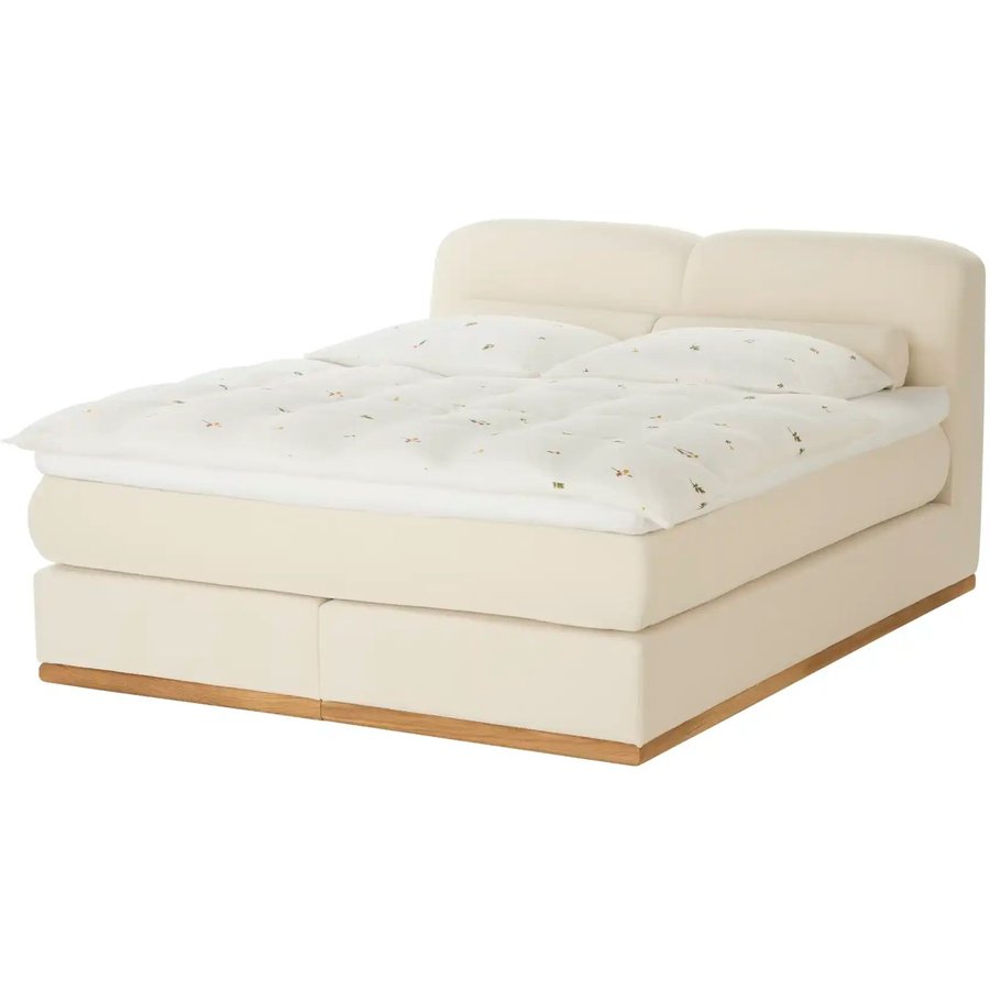 Boxspringbett Esop, creme